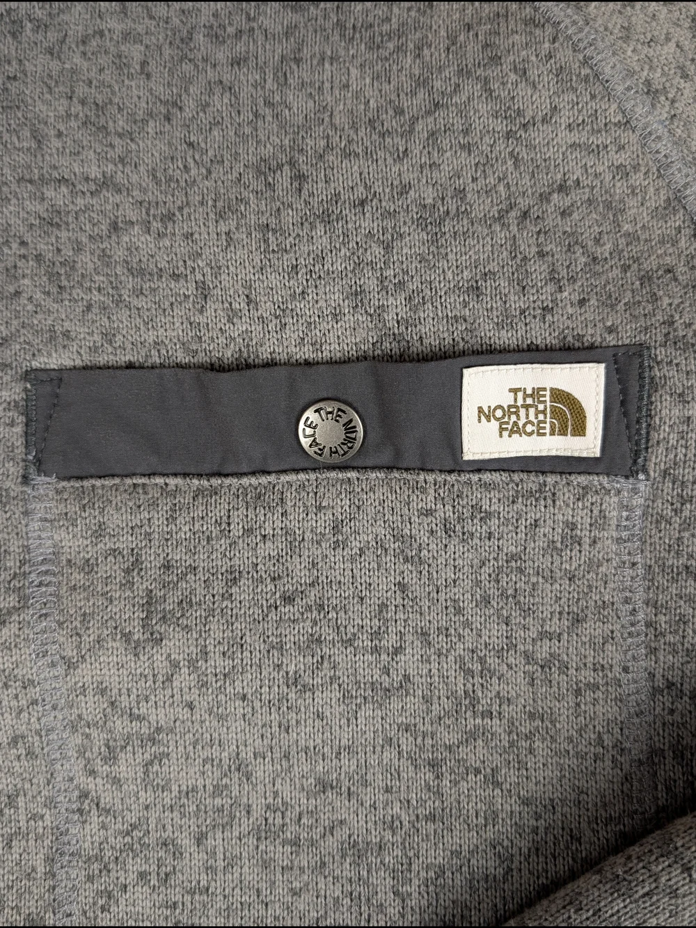 The North Face‎ Gordon Lyons Full Zip Fleece Jacket Men's L Grey